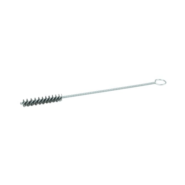 Weiler 3/8" Hand Tube Brush, .004" Stainless Steel Fill, 2" Brush Length 21414 - main